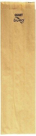Duro Hilex Poly Kraft Virgin Paper Liquor Bag, 1 Quart -- 500 Per Case
