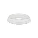 Pactiv Recycled Plastic Strawless Sipper Lid for B Size Cold Drink Cup -- 1080 per case.