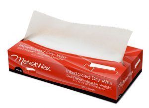 Bagcraft Marketwax White Interfolded Regular Dry Wax Deli Paper, 10 X 10.75 Inch -- 6000 Per Case
