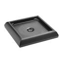 Rubbermaid Commercial Ranger Resin Black Square 45 - 65 Gallon Weight Base Accessory