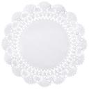Hoffmaster White Kosher Certified Cambridge Lace Doilie, 5 inch -- 1000 per case