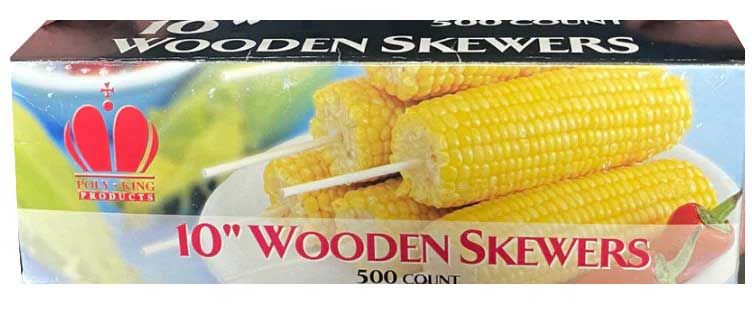 Goldmax Poly King 4.2 Mm Wood Skewer -- 1500 Per Case