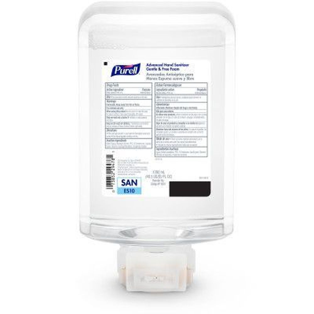 Purell Advanced Fragrance Free Foam Hand Sanitizer, 1200 Ml -- 2 Per Case