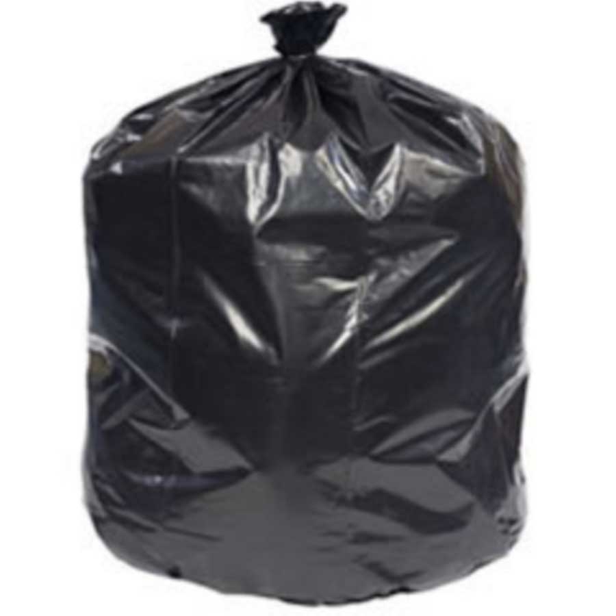 Heritage Black LDPE 33 Gallon 2 Mil Repro Can Liner, 33 x 39 inch -- 100 per case