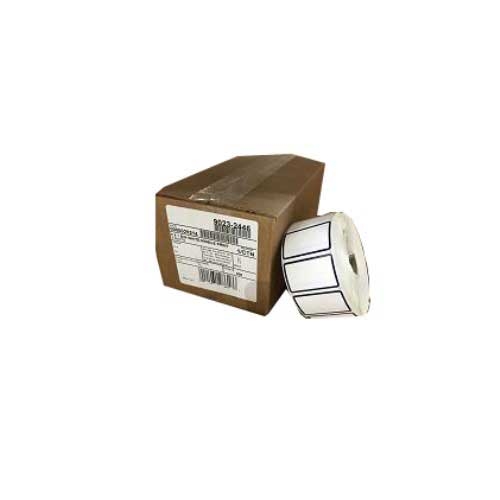 Iconex White Mobile Bin Label, 2 x 1 inch -- 4 per case