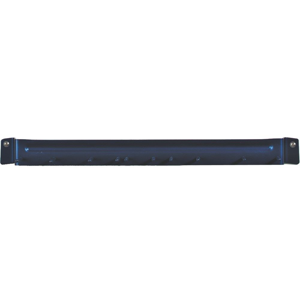 Carlisle Spectrum Blue Aluminum Brush Rack, 17 Inch Long