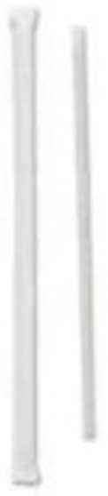 Cell O Core Clear Paper Wrapped Jumbo Straw, 10.25 inch -- 2000 per case