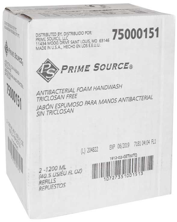 Gojo Prime Source Plum Antibacterial Foam Handwash Refill, 1200 Ml -- 2 Per Case