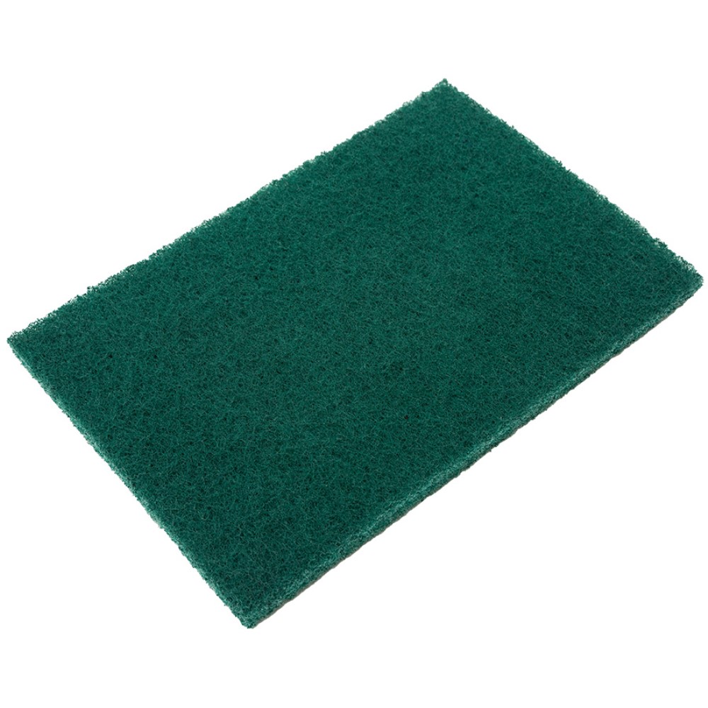 Prime Source Green Nylon General Purpose Scouring Pad, 6 x 9 x 0.34 inch -- 20 per case
