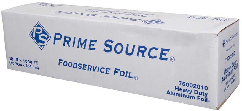 Pactiv Prime Source Foodservice Heavy-duty Aluminum Foil Roll, 18 In X 1000 Ft, 1 Roll