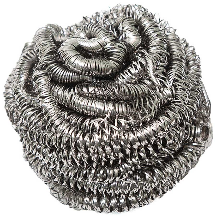 Prime Source Bagged 400 Stainless Steel Scrubber, 50 Gram -- 72 Per Case