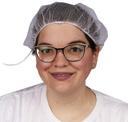 Bunzl Prime Source White Nylon Honeycomb Hairnet, 24 inch -- 1000 per case