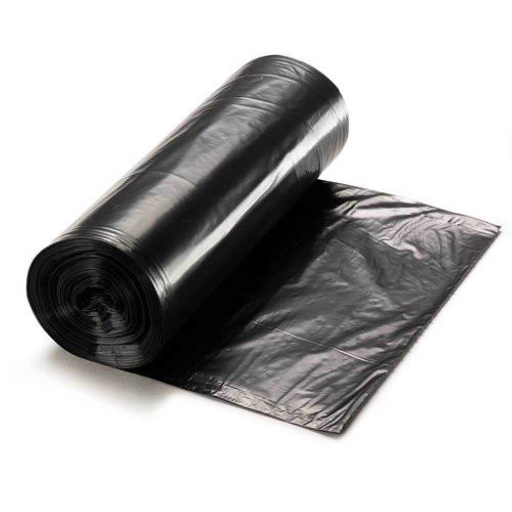 Prime Source Black Linear Low Density Polyethylene Liner -- 100 per case