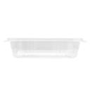Karat PET Plastic Hinged Deli Container, 24 Ounce -- 200 per case.