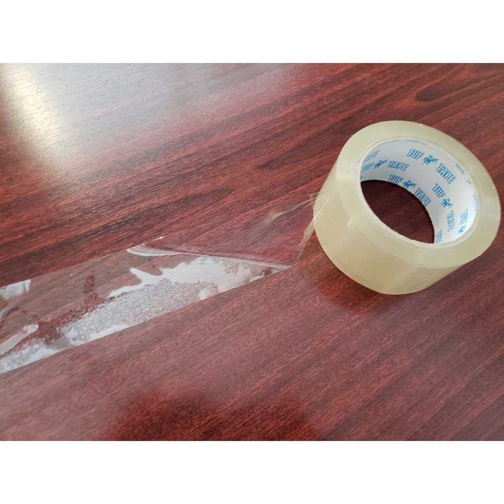 Tuf Tape Clear Polypropylene Carton Sealing Tape, 2 Inch X 110 Yard, 6 Per Pack