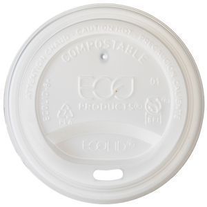 Eco-Products Renewable Lid for 8 Ounce Hot Cup -- 800 per case.