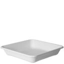 Eco-Products Vanguard WorldView Renewable and Compostable Square Sugarcane Take-Out Container, 9 inch -- 200 per case.