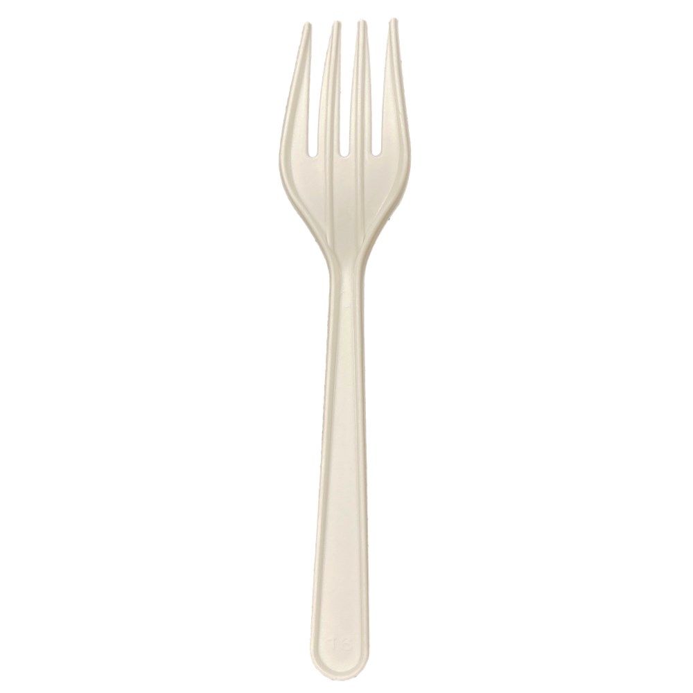 Imex Vision Natural Compostable Demo Fork, 4.5 Inch -- 1000 Per Case