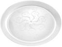 Fineline Savvi Serve Plastic Clear Plate, 6.25 inch -- 240 per case