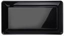 Fineline Black Polypropylene Rectangular Pleaser Tray, 12 x 18 inch -- 20 per case