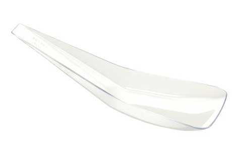 Fineline Clear Plastic Tiny Tensil -- 200 per case