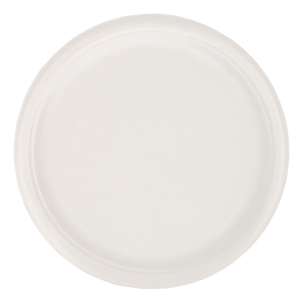 EcoSystems White Molded Fiber Plate, 10 inch -- 500 per case