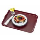 Cambro Camwear Rectangular Dark Cranberry Non Skid Tray with Handles, 15 x 20 inch -- 12 per case