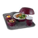 Cambro Pearl Gray with Titan Non Skid Versa Camtray with Handles, 15 x 20 inch -- 12 per case