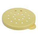 Cambro Camwear Yellow Cheese Lid for 10 Ounce Shakers/Dredges -- 12 per case