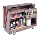 Cambro Cambars 650 Designer Style Carmel Medium Portable Beverage Bar, 67 1/2 x 28 1/2 x 47 1/2 inch