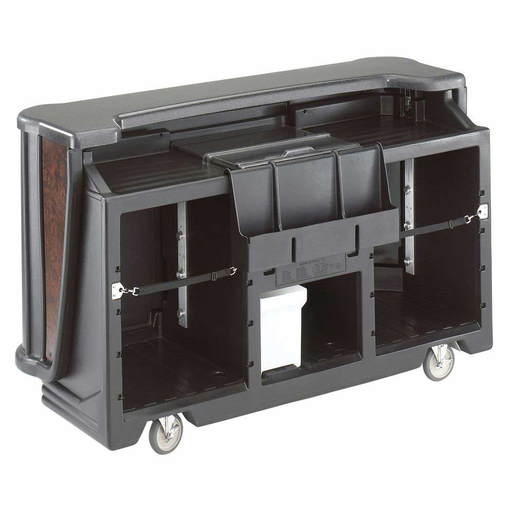 Cambro Cambars 730 Carmel Plastic Designer Style Large Portable Beverage Bar, 77 5/8 X 28 1/2 X 47 1/2 Inch