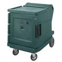 Cambro Camtherm Low Profile Electric Insulated Granite Green Hot Food Holding Cabinet with Security Package, 30 1/2 x 42 x 42 3/8 inch