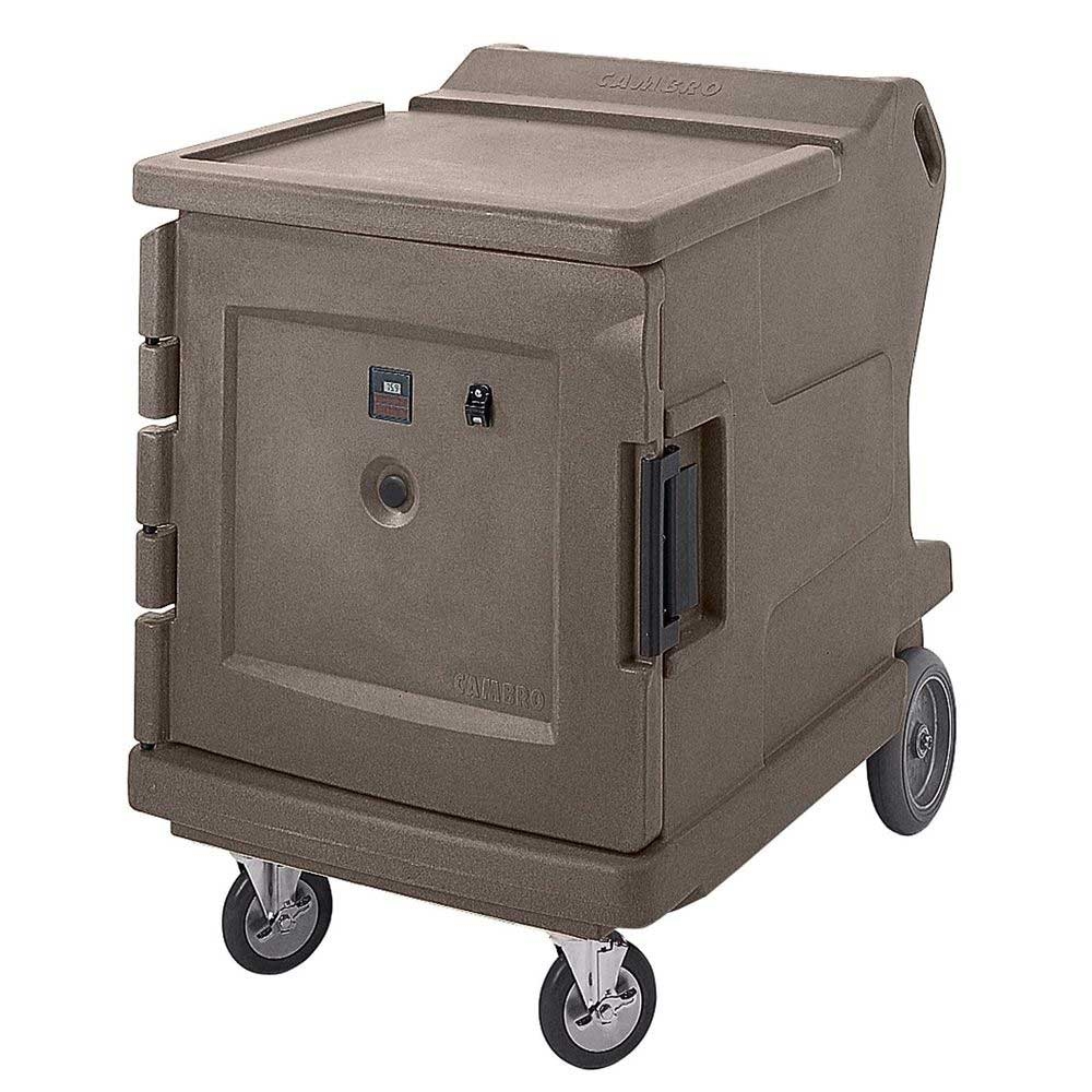 Cambro Camtherm Low Profile Electric Insulated Granite Sand Hot Food Holding Cabinet with Security Package, 30 1/2 x 42 x 42 3/8 inch