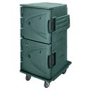 Cambro Camtherm Tall Profile Electric Insulated Granite Green Hot Food Holding Cabinet with Security Package, 30 1/2 x 39 x 64 3/8 inch