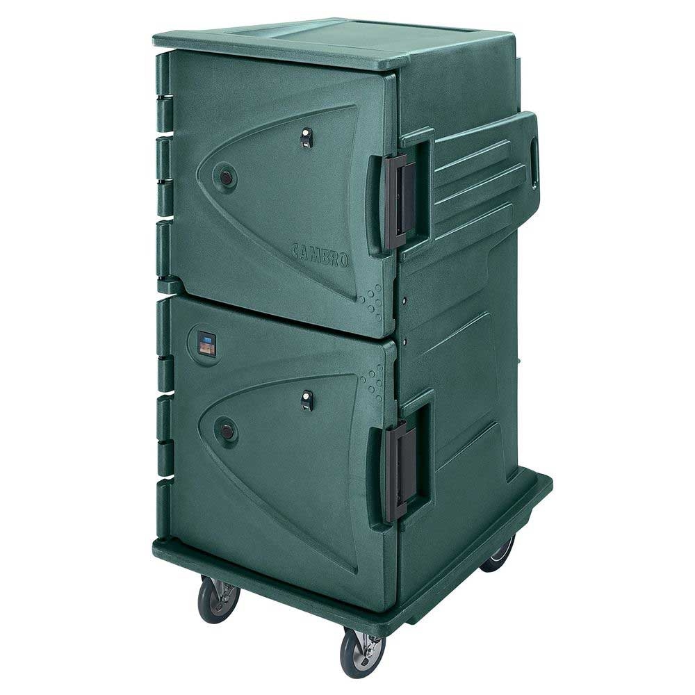 Cambro Camtherm Tall Profile Electric Insulated Granite Green Hot/Cold Food Holding Cabinet with Security Package, 30 1/2 x 39 x 64 3/8 inch