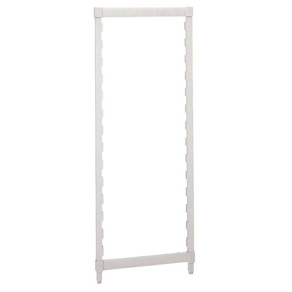 Cambro Camshelving Premium Speckled Gray Polypropylene Stationary Post Kit, 18 X 72 Inch