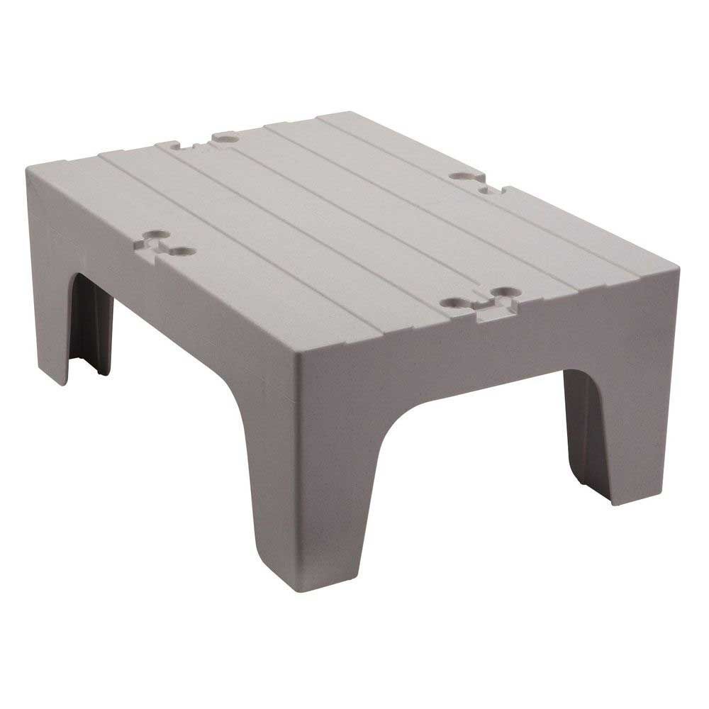 Cambro S Series Speckled Gray Solid Top Dunnage Rack, 12 X 21 X 36 Inch