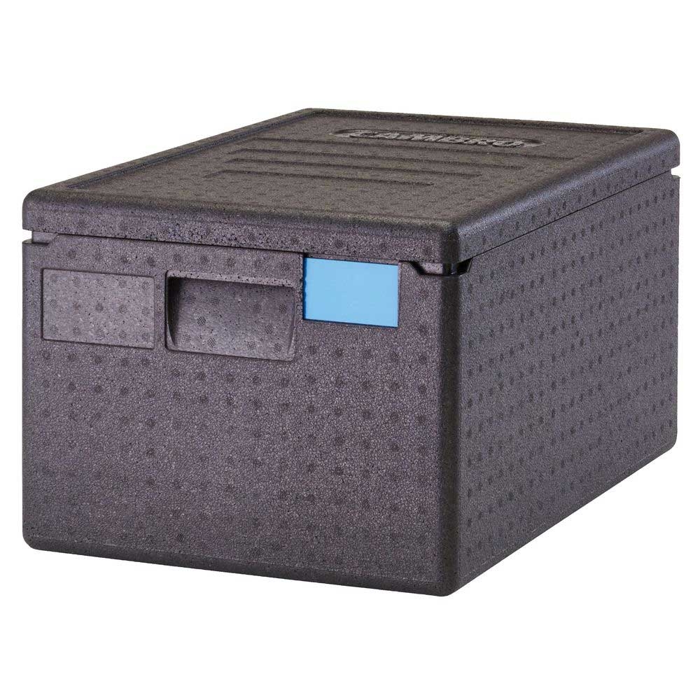 Cambro Cam GoBox Black Insulated Top Loading Food Pan Carrier, 23.6 x 15.7 x 12.4 inch