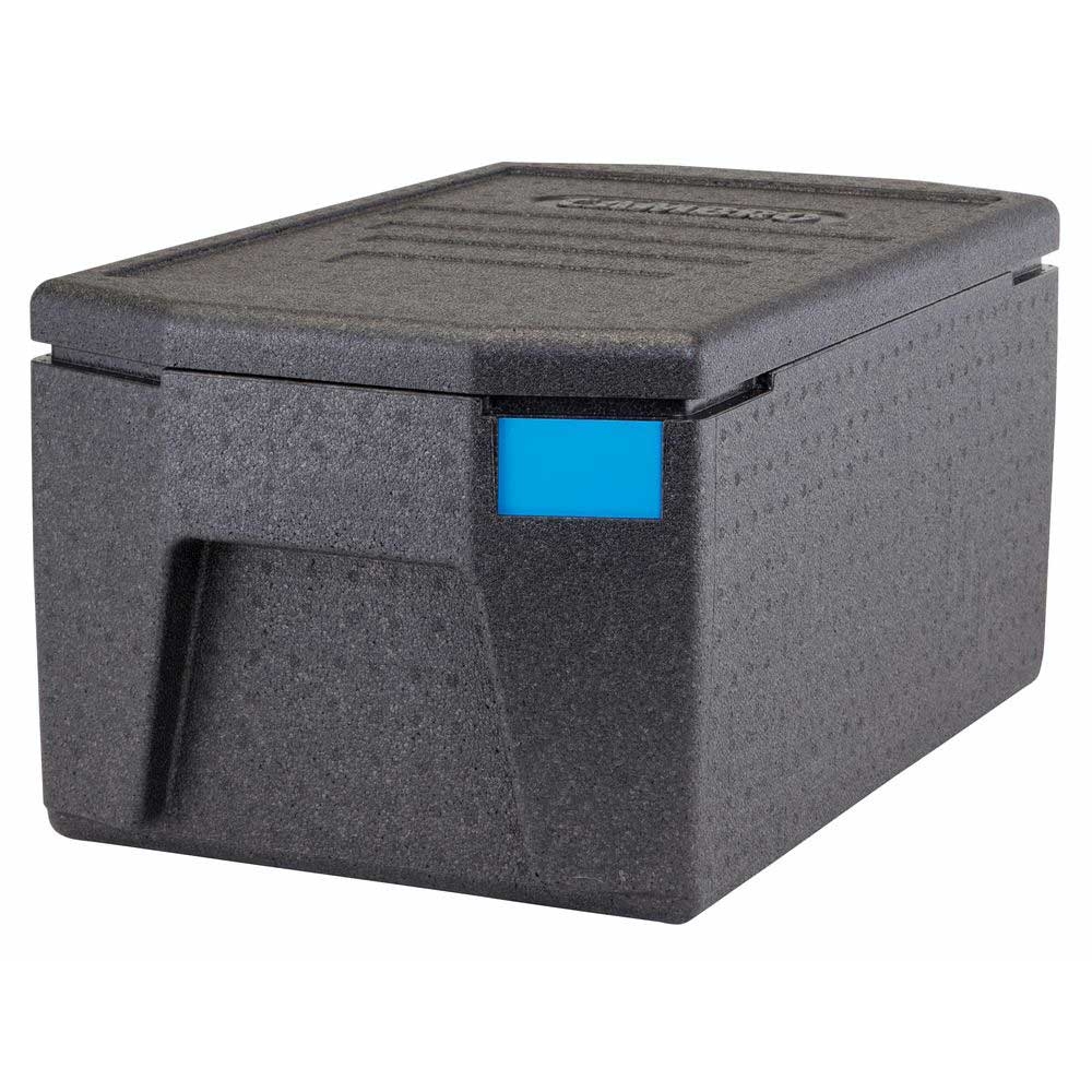 Cambro Cam GoBox Black Insulated Top Loading Large Handle Food Pan Carrier, 26.8 x 15.7 x 12.6 inch