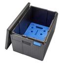 Cambro Cam GoBox Black Extra Large Insulated Top Loading Food Pan Carrier, 24 x 17 x 15.4 inch