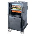 Cambro Non Electric Insulated Gasketless Granite Gray Ultra Food Pan Camcart with Security Package, 28 1/8 x 53 1/4 x 32 1/4 inch