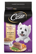 Cesar Dry Filet Mignon with Spring Vegetable Dog Food, 5 Ounce -- 4 per case.
