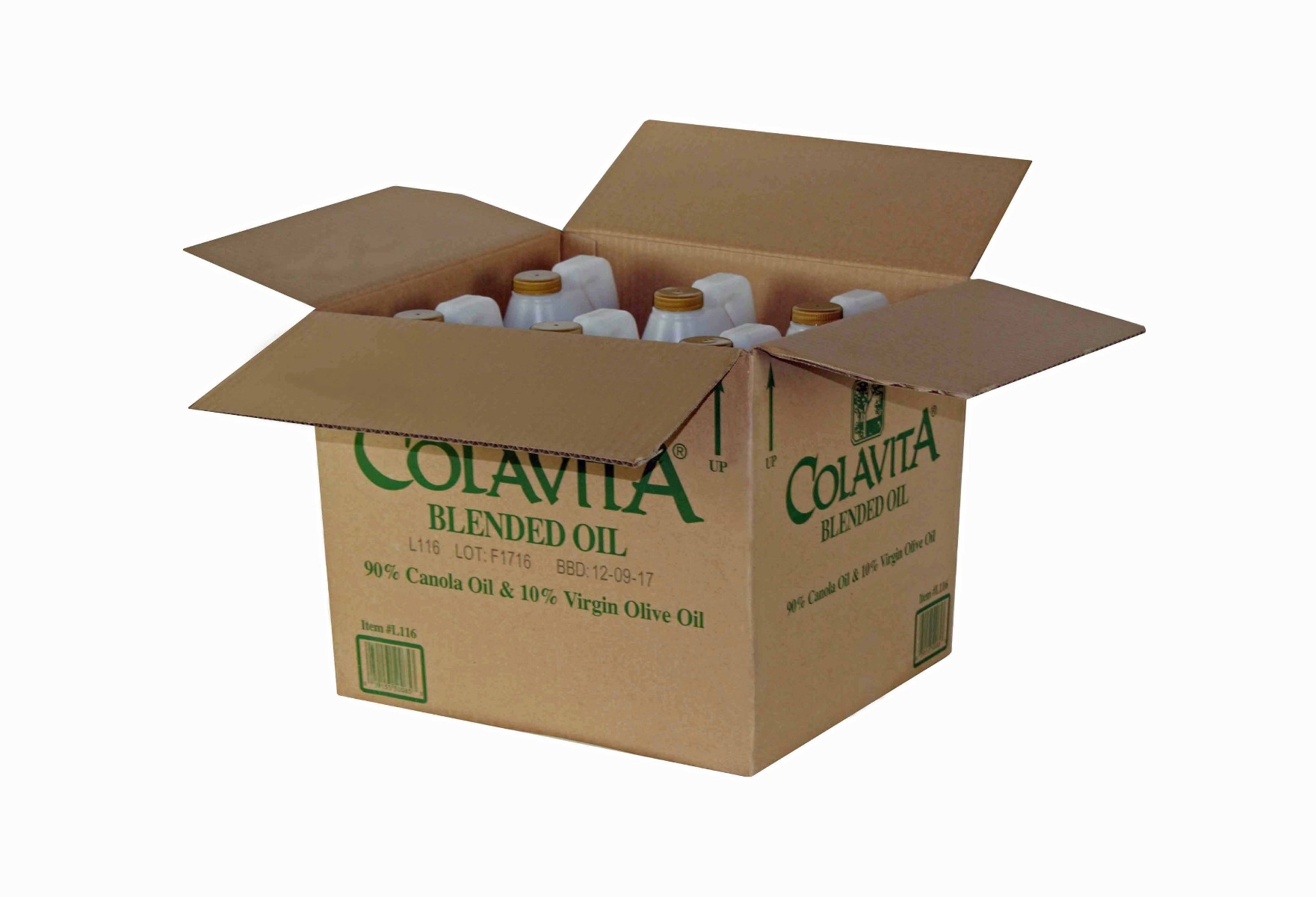 Colavita Oil Canola/Virgin Olive 90/10, 1 Gallon -- 6 Case