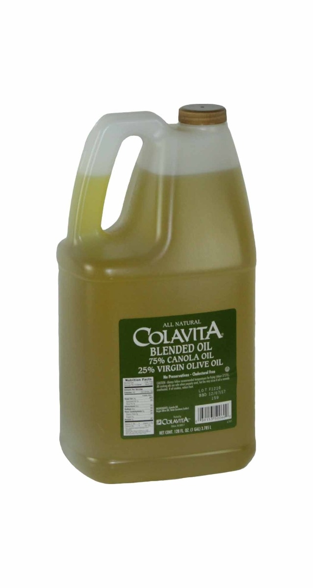 Colavita Oil Canola/Virgin Olive 75/25, 1 Gallon -- 6 Case