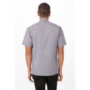 Chef Works Grey 3XL Modern Fit Springfield Chef Coat for Men