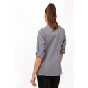 Chef Works Grey 3XL Modern Fit Hartford Chef Coat for Women