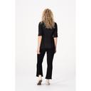 Chef Works Black Extra Large Modern Fit Lansing Chef Coat for Women