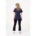 Chef Works Navy Large Modern Fit Springfield Chef Coat for Women