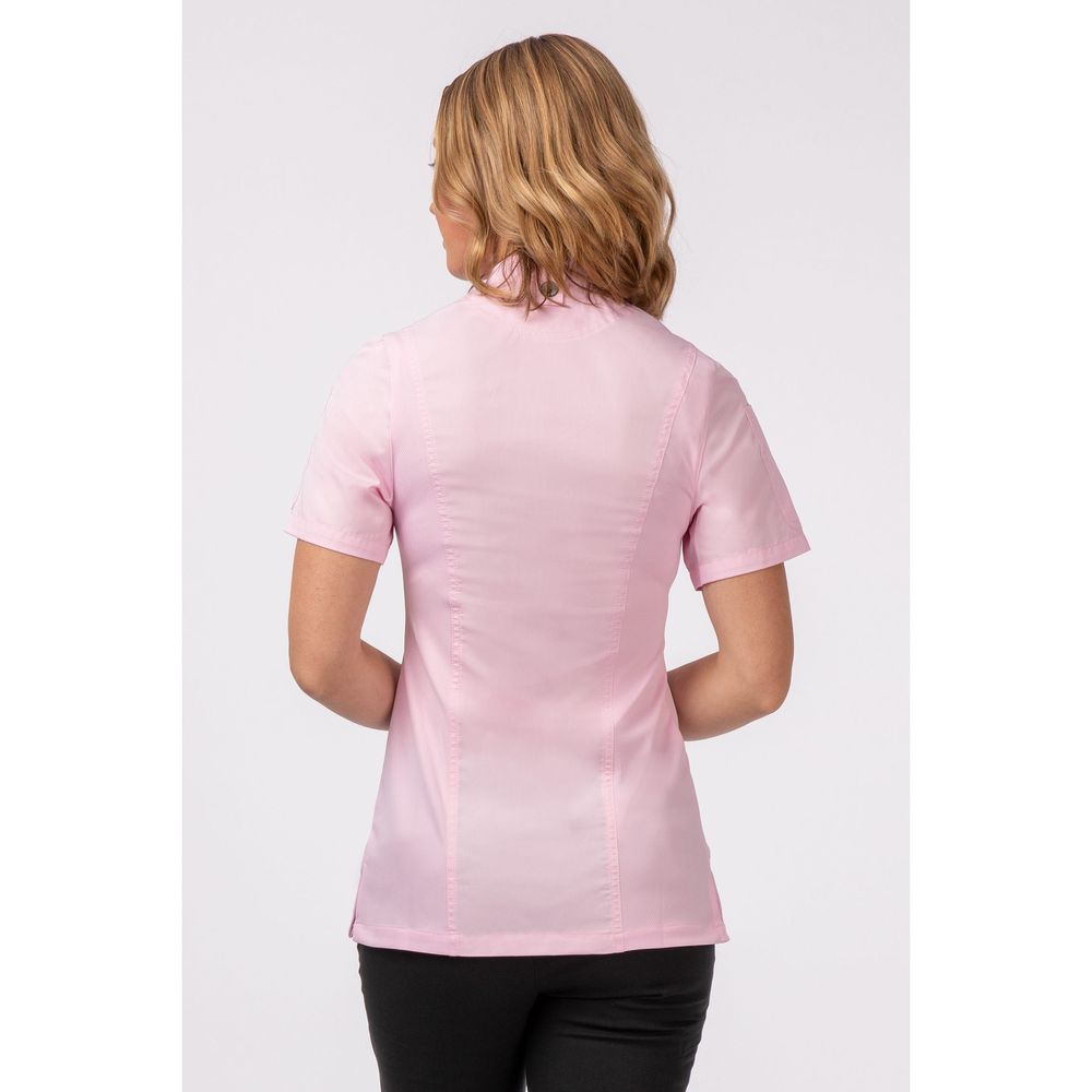 Chef Works Pink Medium Modern Fit Springfield Chef Coat for Women