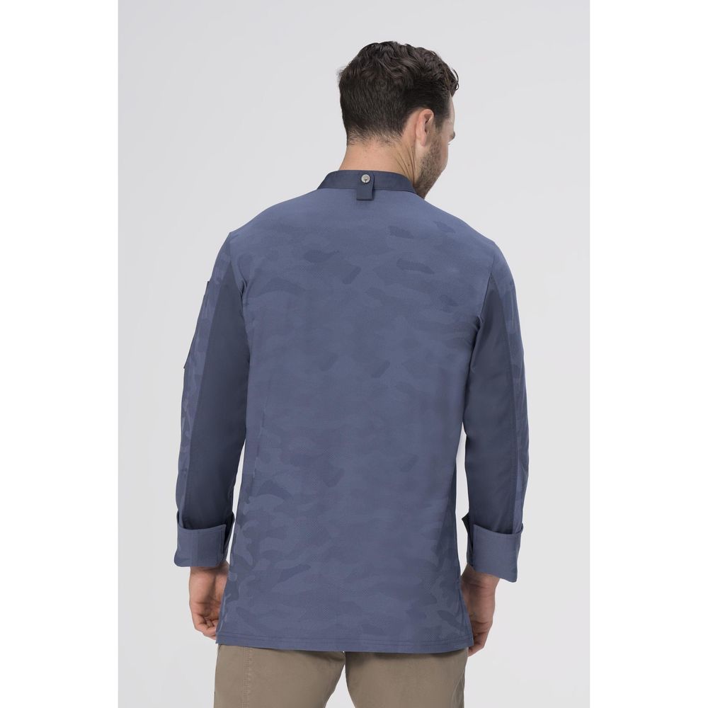 Chef Works Air Force Blue 5XL Modern Fit Mojave Chef Coat for Men